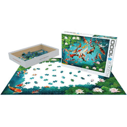 Koi Fish 1000 Piece Jigsaw Puzzle Eurographics (ONLINE ORDER ONLY)