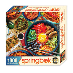 Korean Delight 1000 Piece Jigsaw Puzzle Springbok (ONLINE ORDER ONLY)