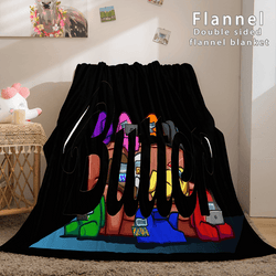 Kpop BTS Butter Bangtan Boys Cosplay Flannel Blanket (Online Order Only)