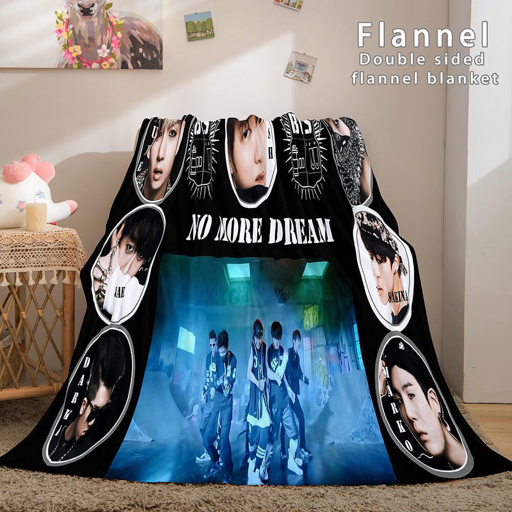 BTS Butter Bangtan Boys Flannel Fleece Blanket (Online Order Only)