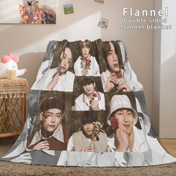 BTS Butter Bangtan Boys Flannel Fleece Blanket (Online Order Only)