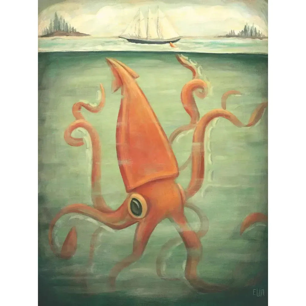 Kraken Underneath Dream World 500 Piece Jigsaw Puzzle NYPC (ONLINE ORDER ONLY)
