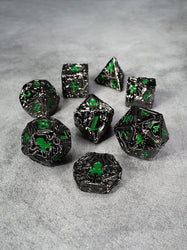 Kraken's Reach 8 pc TTRPG Dice Set