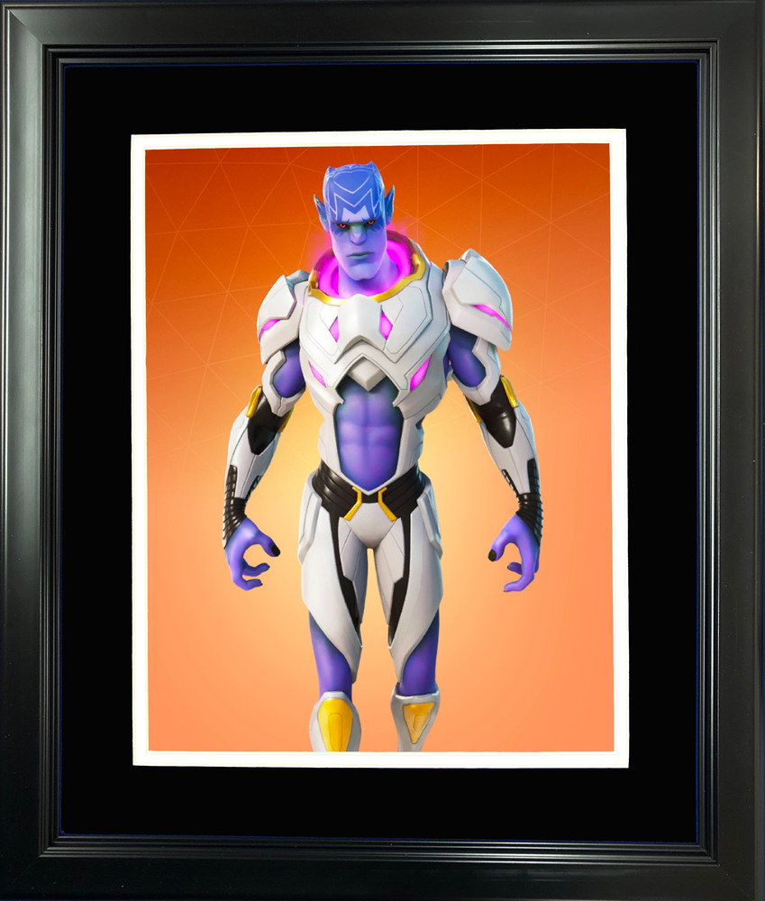 Framed Kymera Legendary Fortnite Skin 11"x14" Video Game Photo (ONLINE ORDER ONLY)