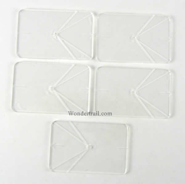LAOAFS0295 Wings of War: Dual Fire Arc Bases 5ea (ONLINE ORDER ONLY)