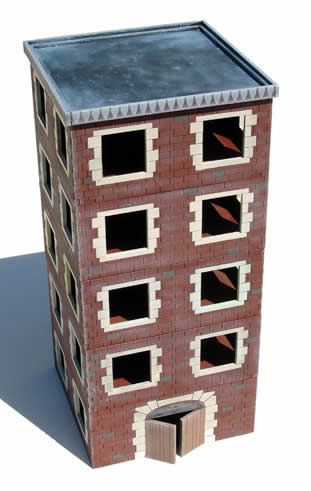 LAOGCB005 Modular Five Story City Building 28mm Scale (ONLINE ORDER ONLY)