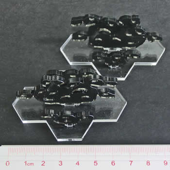 LAOTS259 Galaxy Battle, Asteroid Markers (ONLINE ORDER ONLY)