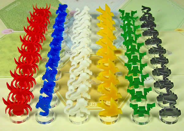 LAOTS345 Dominance Territory Markers Set of 60 Litko Game (ONLINE ORDER ONLY)