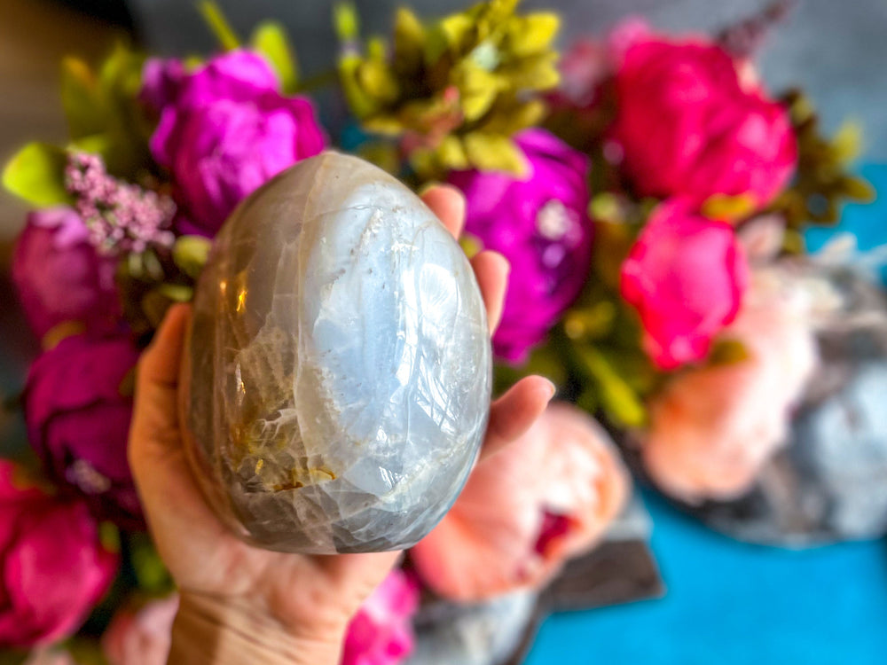 Peach Moonstone Crystal Freeform (ONLINE ORDER ONLY)