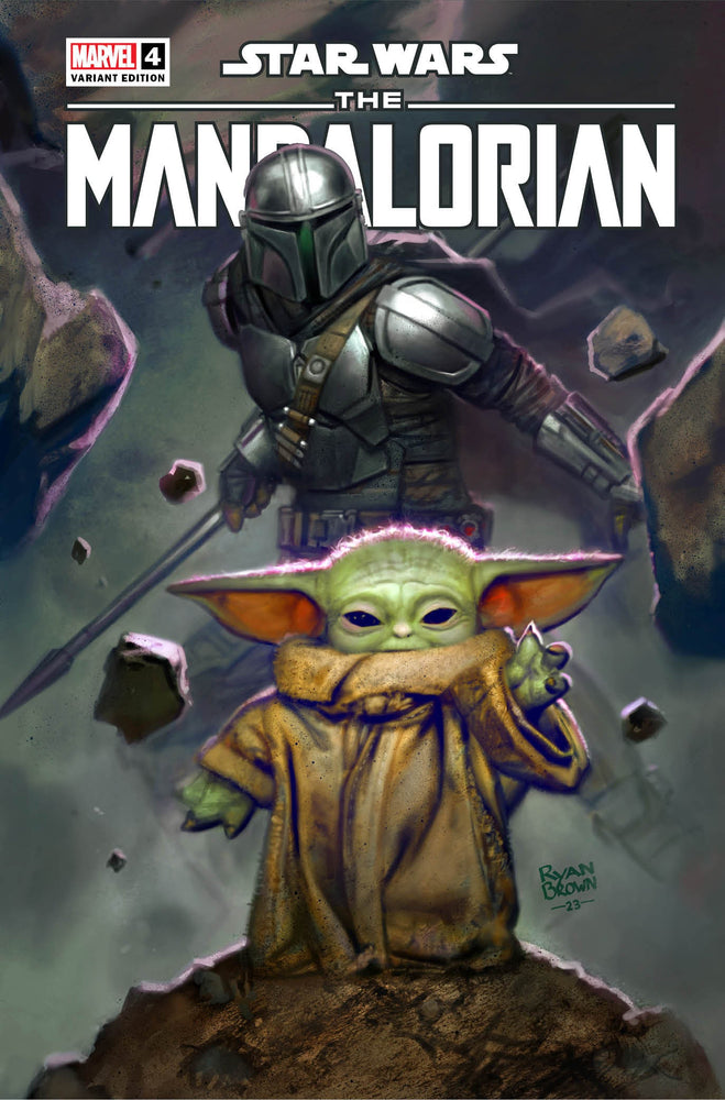 Star Wars: The Mandalorian Season 2 #4 Unknown Comics Ryan Brown Exclusive Var (09/27/2023) (ONLINE ORDER ONLY)