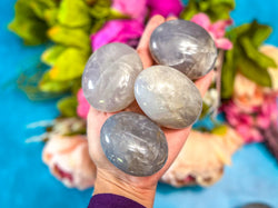 Ethically Sourced Lavender Rose Quartz Palm Stones (ONLINE ORDER ONLY)