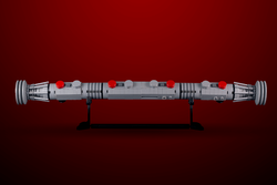 Maul Saber w/ Stand - Custom MOC made with LEGO bricks