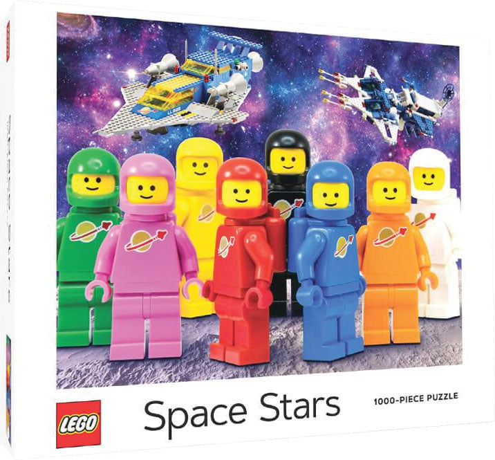 Chronicle Books Puzzles: Jigsaw Puzzle - 1000 Pieces - LEGO - Space Stars
