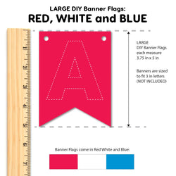 Large DIY Banner Flags (ONLINE ORDER ONLY)