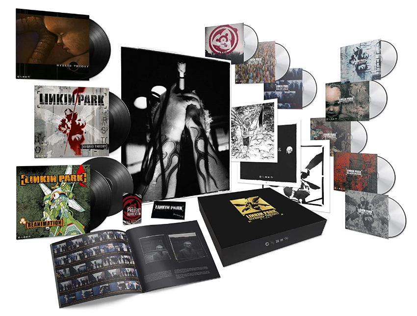 LINKIN PARK - Hybrid Theory 20TH ANNIVERSARY SUPER DELUXE 5CD/3DVD/3LP BOX SET [Vinyl] (ONLINE ORDER ONLY)