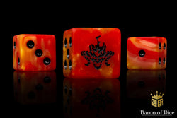 Fire Demon Dice (ONLINE ORDER ONLY)