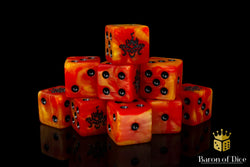 Fire Demon Dice (ONLINE ORDER ONLY)