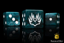 Iron Crown Dice (ONLINE ORDER ONLY)