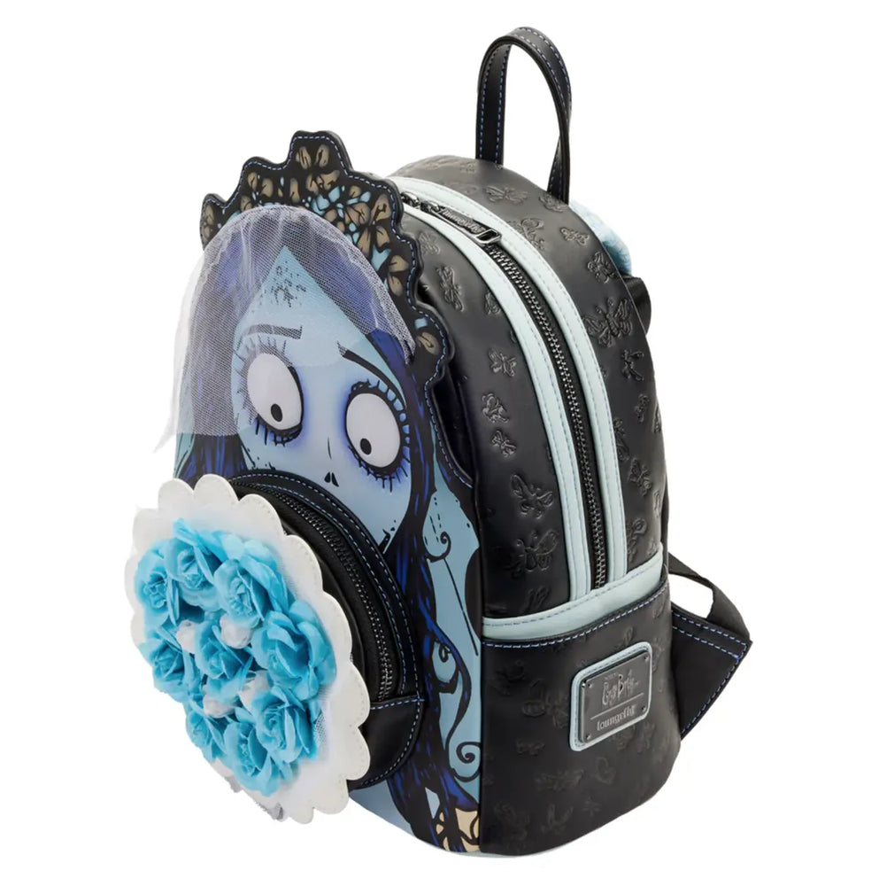 The Corpse Bride Emily Bouquet Loungefly Mini Backpack (ONLINE ORDER ONLY)