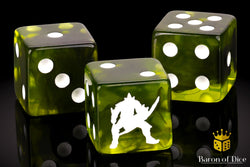 Cave Goblin Dice - Green (ONLINE ORDER ONLY)