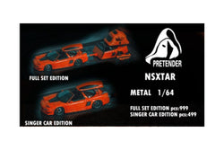 (Pre-Order) Pretender Honda NSX Full Set OR Single Car in Red 1:64 (ONLINE ORDER ONLY)