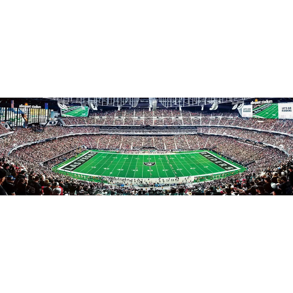 LV Raiders Allegiant Stadium Inside 1000 Piece Panoramic Jigsaw Puzzle MasterPieces (ONLINE ORDER ONLY)
