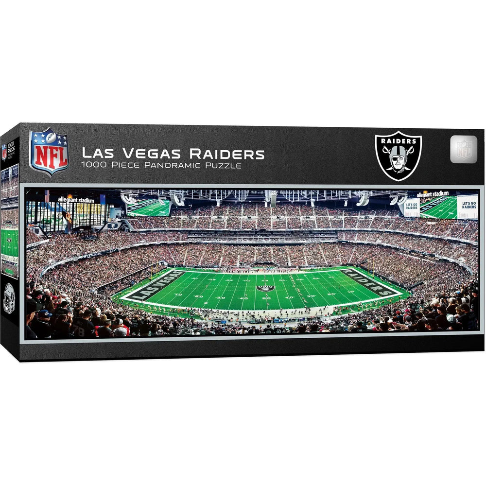 LV Raiders Allegiant Stadium Inside 1000 Piece Panoramic Jigsaw Puzzle MasterPieces (ONLINE ORDER ONLY)