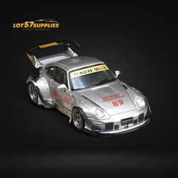 (Pre-Order) Street Weapon Porsche RWB 993 Double Exhaust Heavenly Livery Lower Tail 1:64 (ONLINE ORDER ONLY)