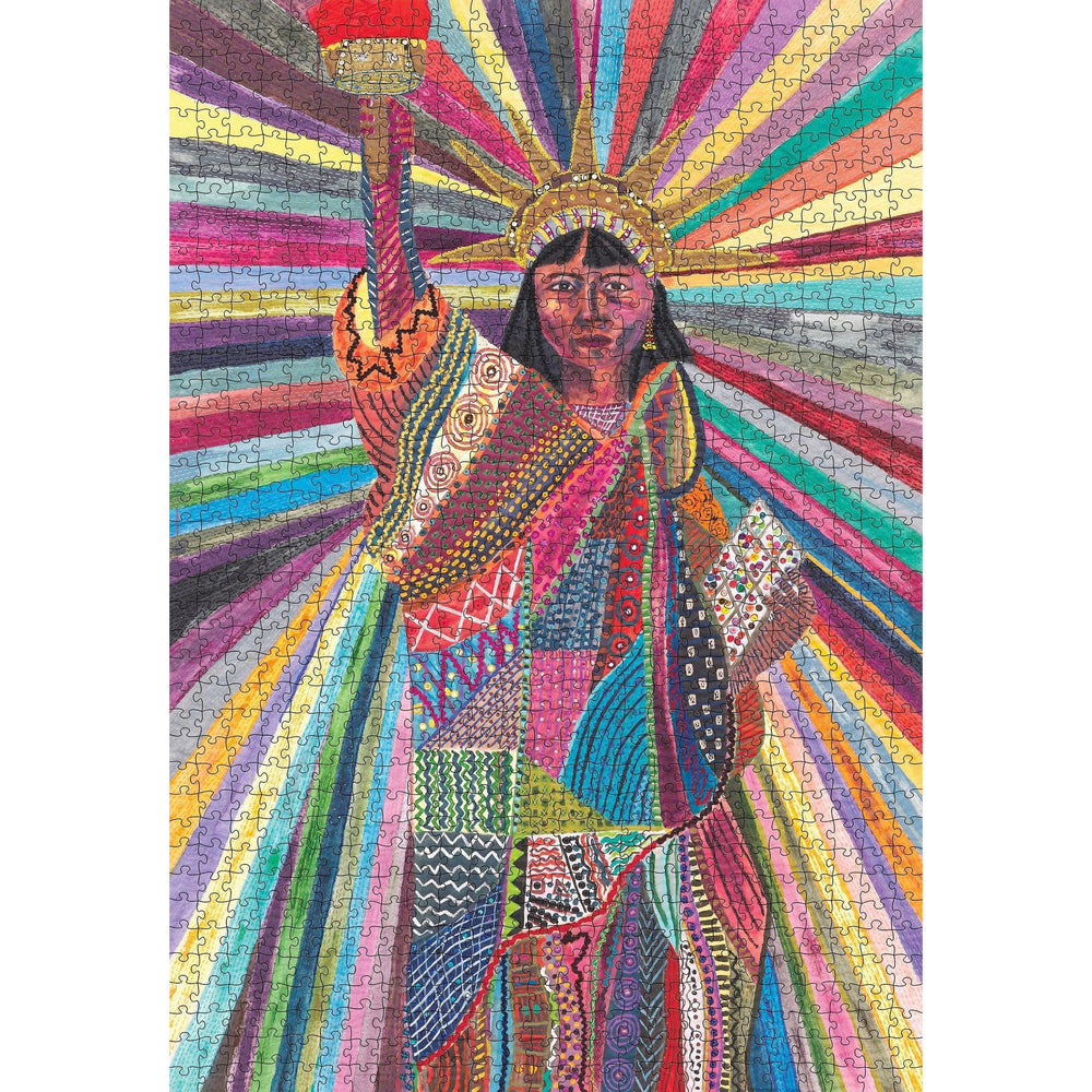 L.A. Liberty 1000 Piece Jigsaw Puzzle Pomegranate (ONLINE ORDER ONLY)