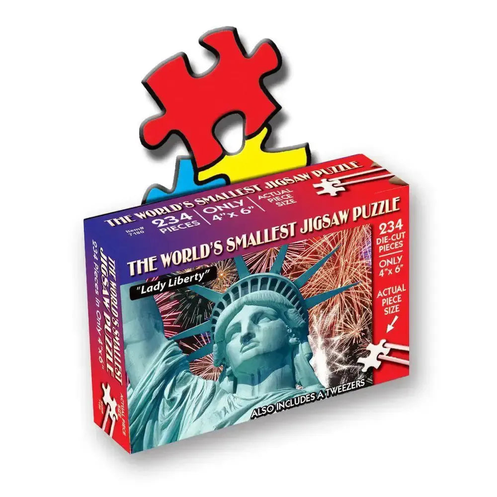 Lady Liberty 234 Piece "World's Smallest" Jigsaw Puzzle TDC (ONLINE ORDER ONLY)
