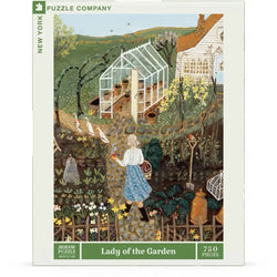 Lady of the Garden by Loré Pemberton 750 Piece Jigsaw Puzzle NYPC (ONLINE ORDER ONLY)