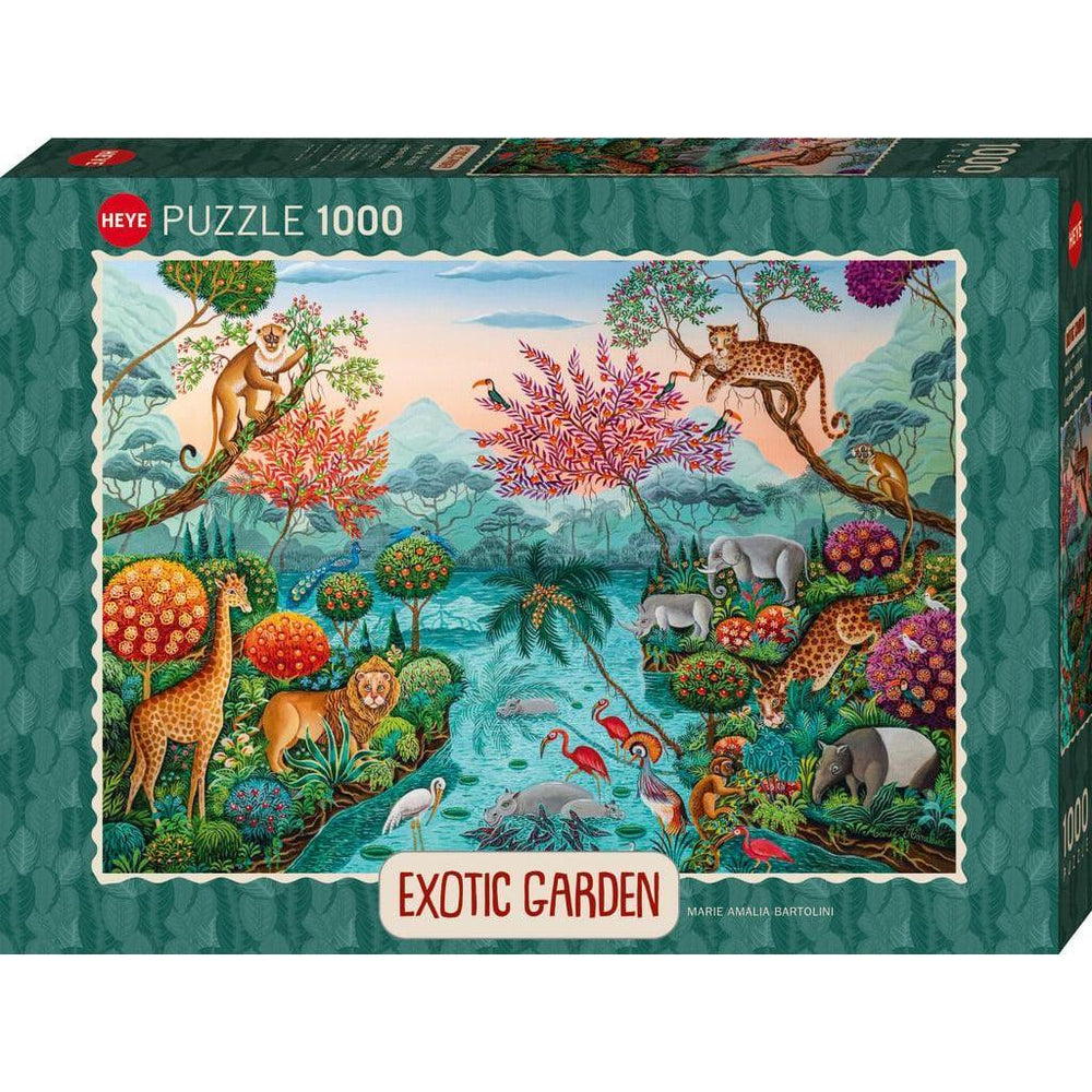 Lagoon Paradise Exotic Garden 1000 Piece Jigsaw Puzzle Heye (ONLINE ORDER ONLY)