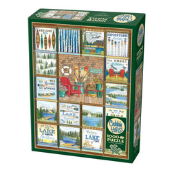 Lake Country 1000 Piece Jigsaw Puzzle Cobble Hill