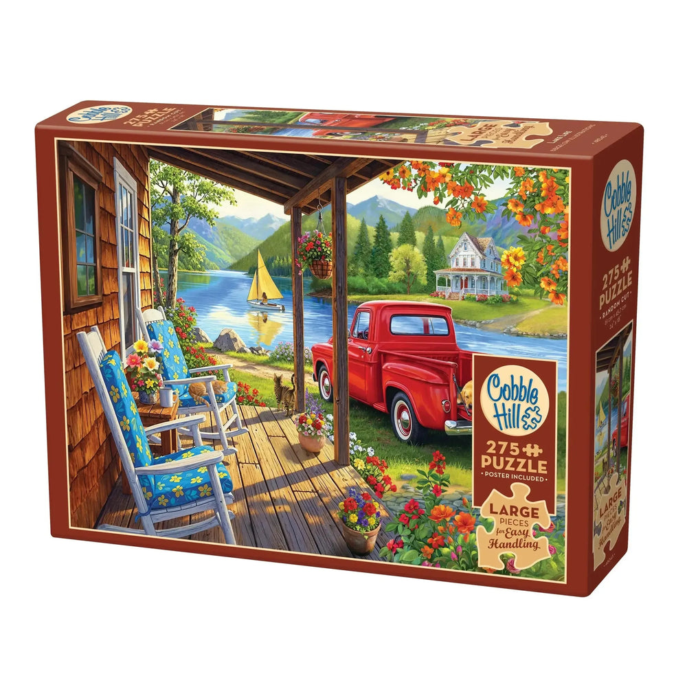 Lake Life 275 Large Piece Jigsaw Puzzle Cobble Hill (ONLINE ORDER ONLY)