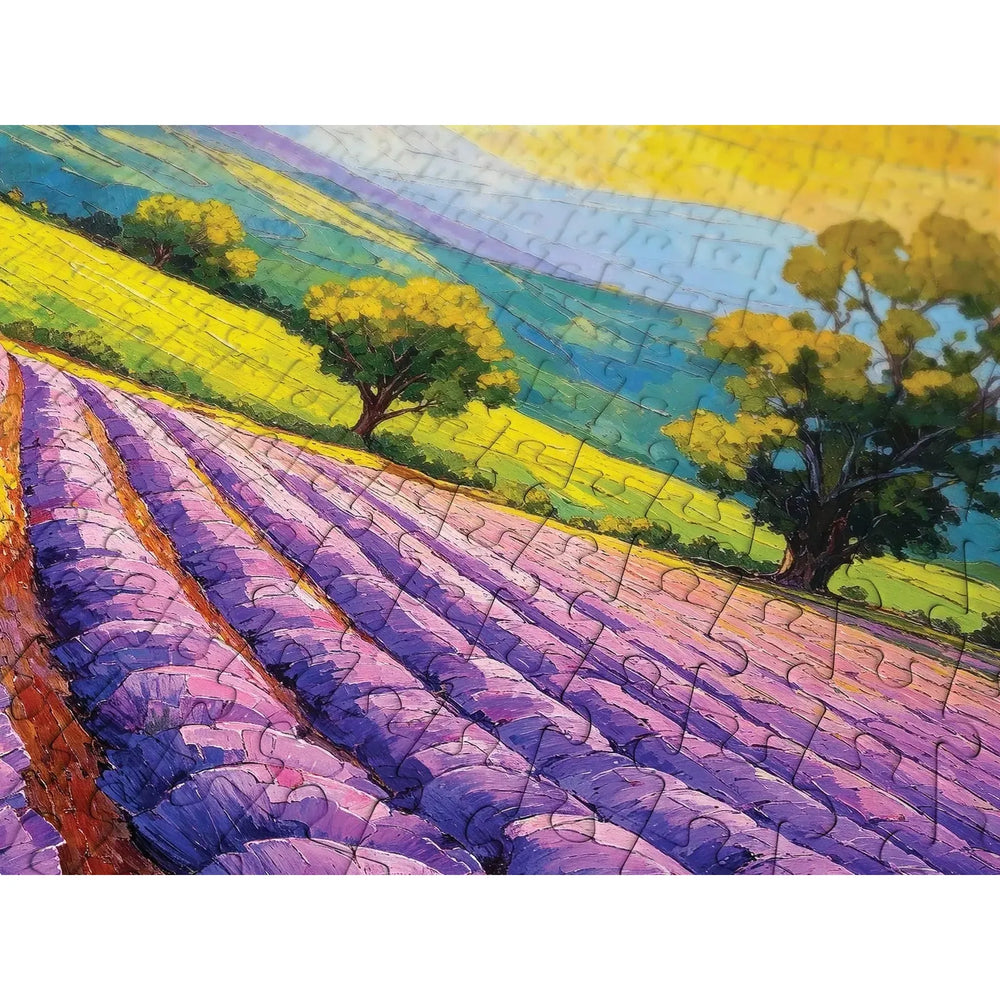 Lavender Sunset 1000 Piece Jigsaw Puzzle Enjoy (ONLINE ORDER ONLY)