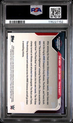 Graded 2025 Topps Now WWE The Rock John Cena Travis Scott #27 Wrestling Card PSA 8 Near Mint (ONLINE ORDER ONLY)