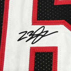 Framed Facsimile Autographed LeBron James 35x39 Miami Black Reprint Laser Auto Basketball Jersey (ONLINE ORDER ONLY)