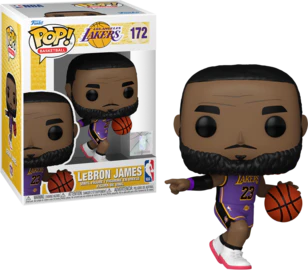Pop! NBA: Los Angeles Lakers - LeBron James (Purple Jersey) (ONLINE ORDER ONLY)