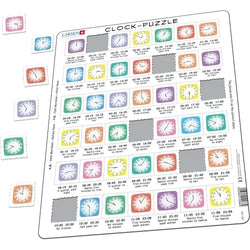 Learn the Clock 42 Piece Tray Jigsaw Puzzle Larsen (ONLINE ORDER ONLY)