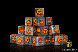 Smoke Vehicle Damage Dice - Legion Compatible (ONLINE ORDER ONLY)