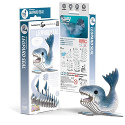 Leopard Seal 3D Cardboard Model Kit Eugy (ONLINE ORDER ONLY)