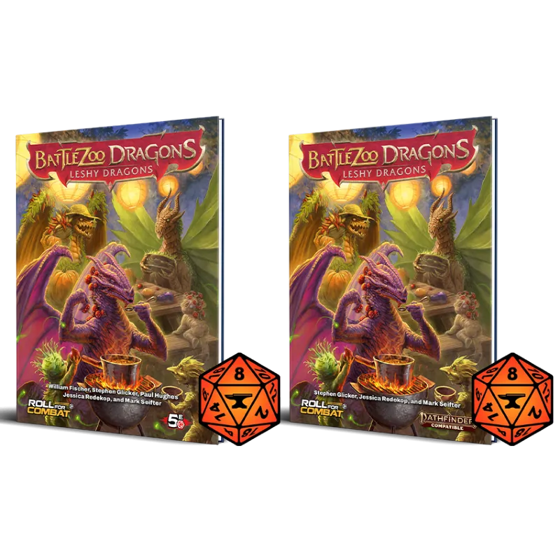 Battlezoo Dragons: Leshy Dragons for Foundry VTT (Online Order Only)