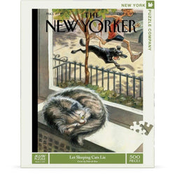 Let Sleeping Cats Lie 500 Piece Jigsaw Puzzle NYPC (ONLINE ORDER ONLY)