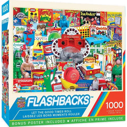 Let the Good Times Roll Flashbacks 1000 Piece Jigsaw Puzzle MasterPieces (ONLINE ORDER ONLY)