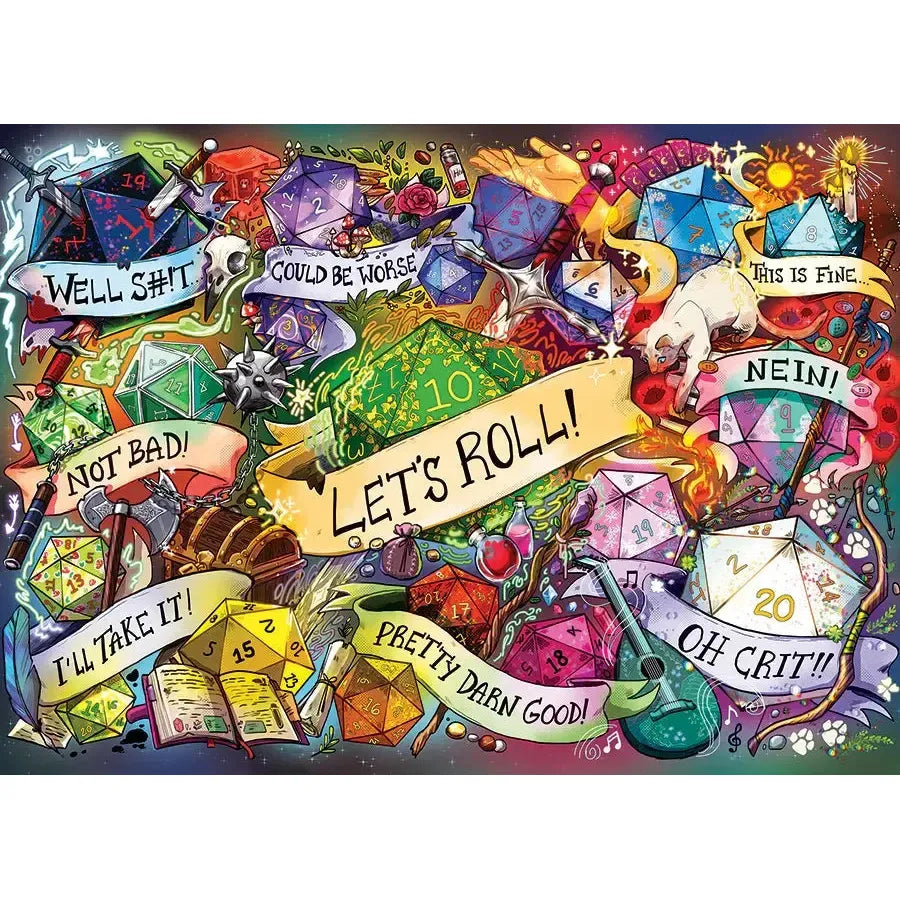 Let's Roll! 500 Piece Jigsaw Puzzle Cobble Hill (ONLINE ORDER ONLY)