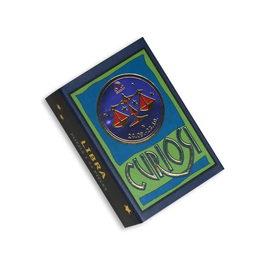 Libra Zodiac 33 Piece Mini Matchbox Jigsaw Puzzle Curiosi (ONLINE ORDER ONLY)
