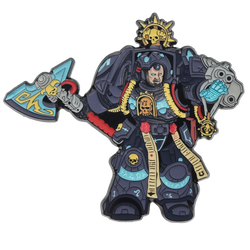 Foam Brain Mystery Loot: 40K Enamel Pins - Ultramarines vs Tyranids