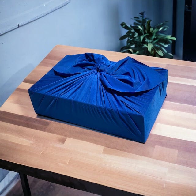 Extra Large Reusable Cloth Furoshiki Gift Wrap | Deep Blue (ONLINE ORDER ONLY)