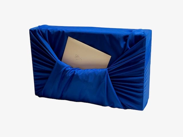 Extra Large Reusable Cloth Furoshiki Gift Wrap | Deep Blue (ONLINE ORDER ONLY)