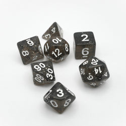 Essence of Licorice - 7 Piece DnD Dice Set | Acrylic RPG Gaming Dice (ONLINE ORDER ONLY)
